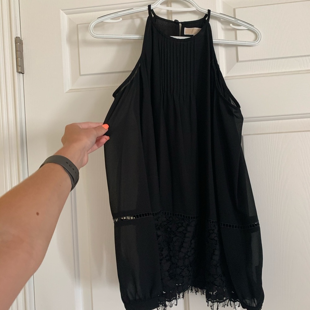 Michael Kors Women’s Cold Shoulder Blouse - Picture 2 of 7